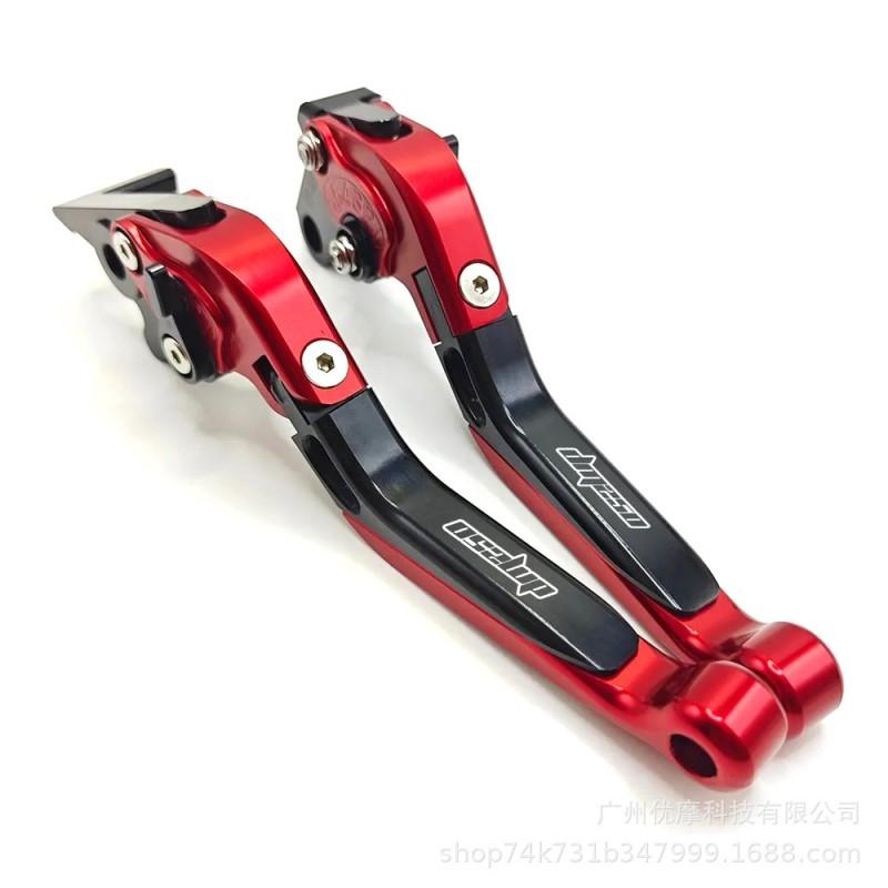 CNC Aluminum Brake Clutch Lever Handlebar Grips Italika DM250 Motorcycle Upgrade Anti-Slip Ergonomic Design