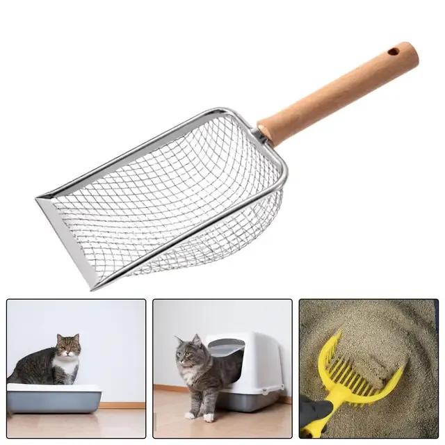 New Efficient, durable and effortless sand sifting cat litter scooper for fast, reliable cleaning - Convenient, long-lasting too