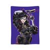 Umbra Witch Bayonettas Wool Blanket  Creative Throw Blanket for Bed Sofa Couch 125*100cm Plush Thin Quilt,