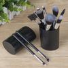 12 makeup brushes cover brush loose powder eyeshadow brush portable plastic cylinder beauty tool