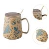 Ceramic Coffee Mug Cup Drinkware Beautiful for Home Office Easy to Clean Water