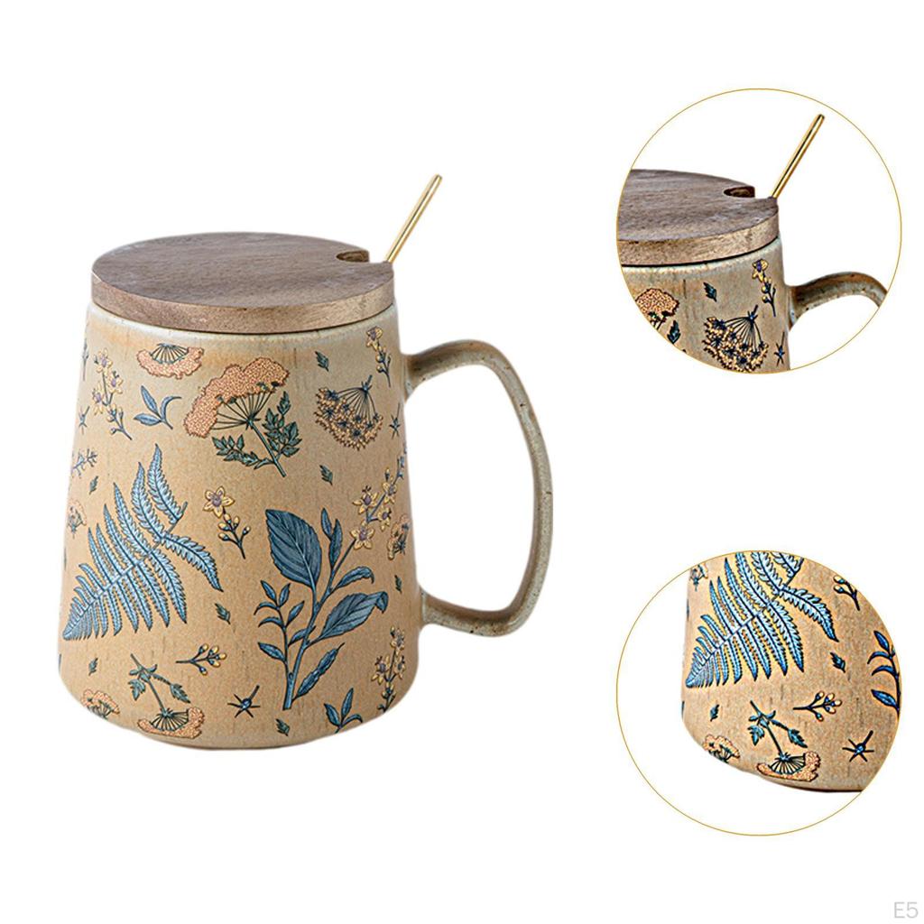 Ceramic Coffee Mug Cup Drinkware Beautiful for Home Office Easy to Clean Water