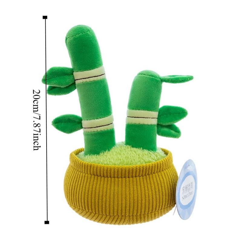 Orchid Flowerpot Potted Plush Toy Getting Rich Simulation Tree Plush Plants  Sofa Decoration