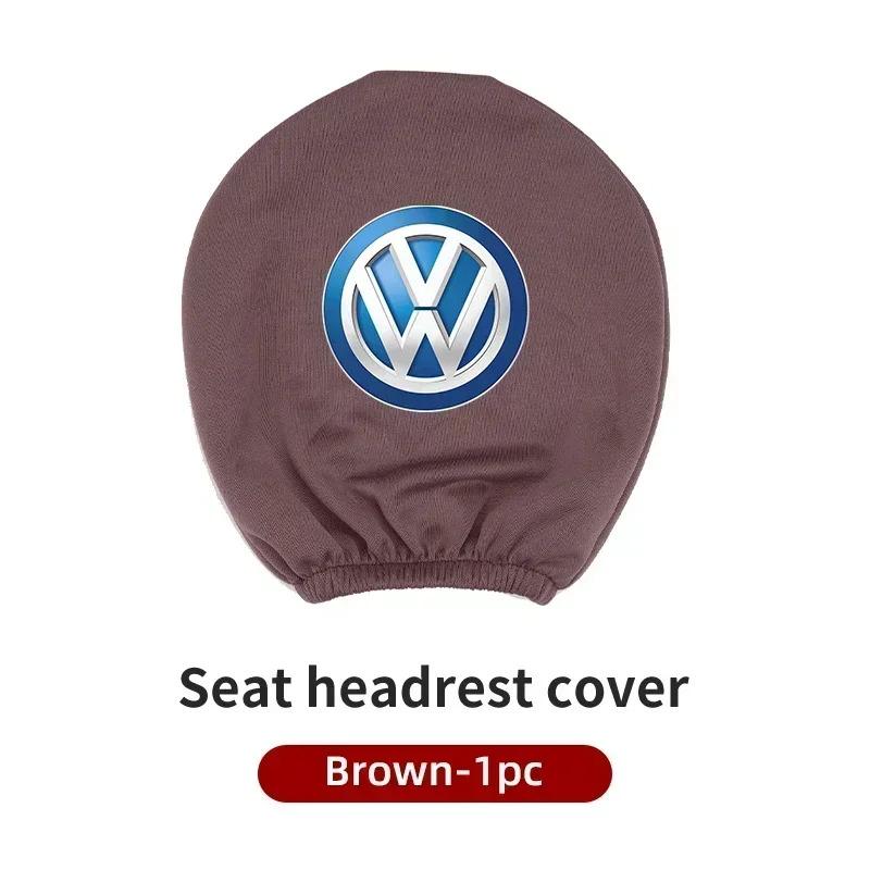 Coprisedile Poggiatesta Auto Protettivo Anti-Sporco Cuscino Protettore Per VW Scirocco Jetta Beetle Golf Passat Polo Tiguan Sharan GTI
