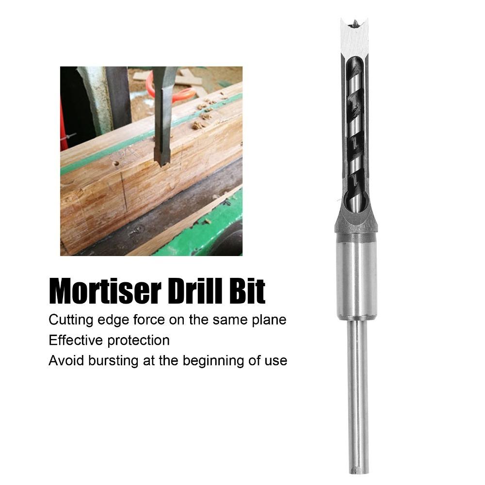 Power Tool Square Hole Drill Bit Alloy Steel Hollow Mortising Chisel For Woodworker