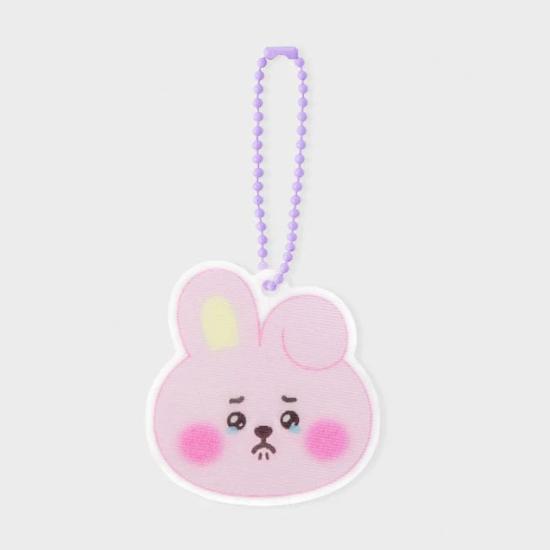 BT21 NEWBORN Baby Linsenraster Schlüsselanhänger