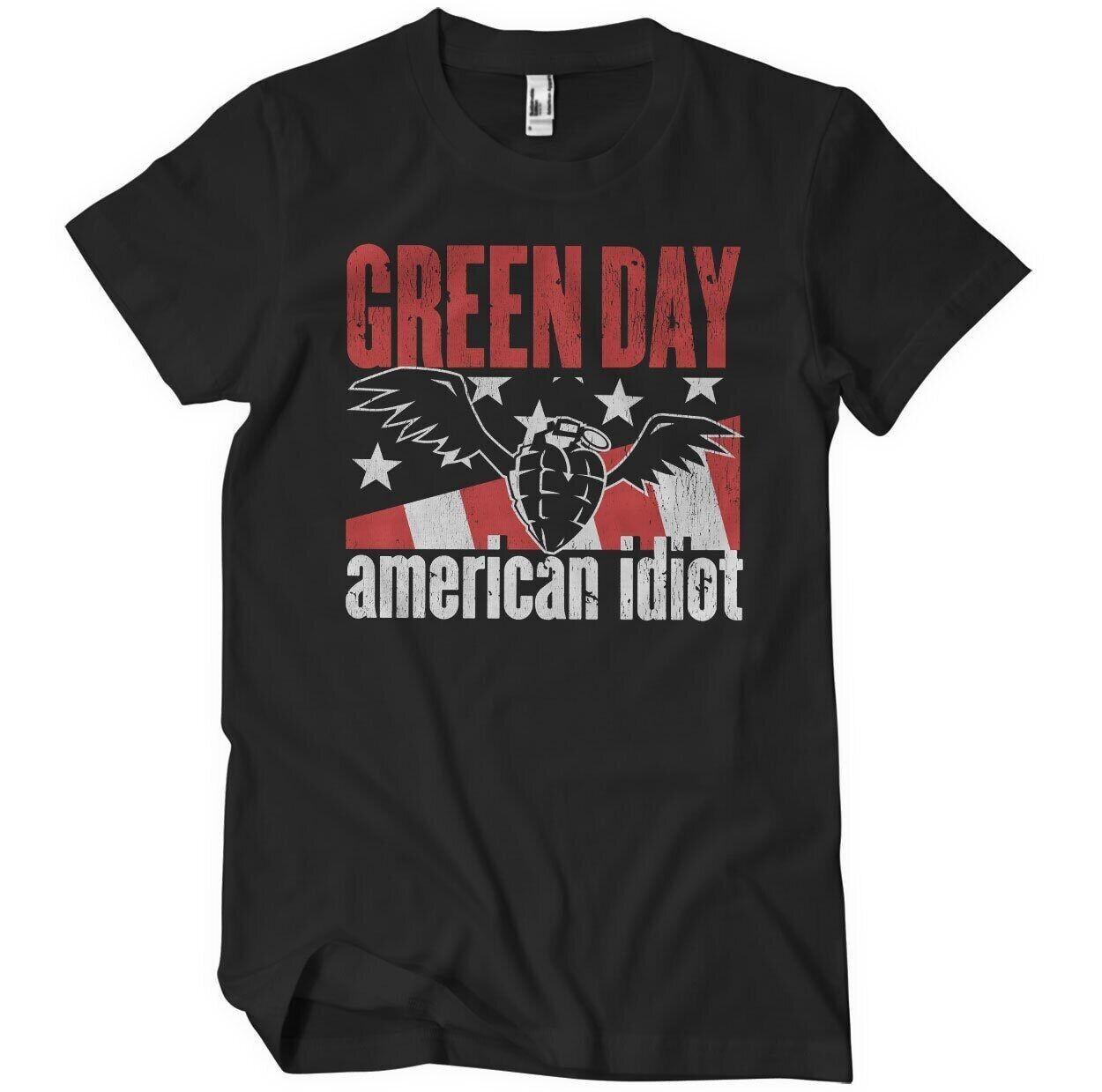 Licenza Ufficiale Green Day American Idiot T-Shirt L