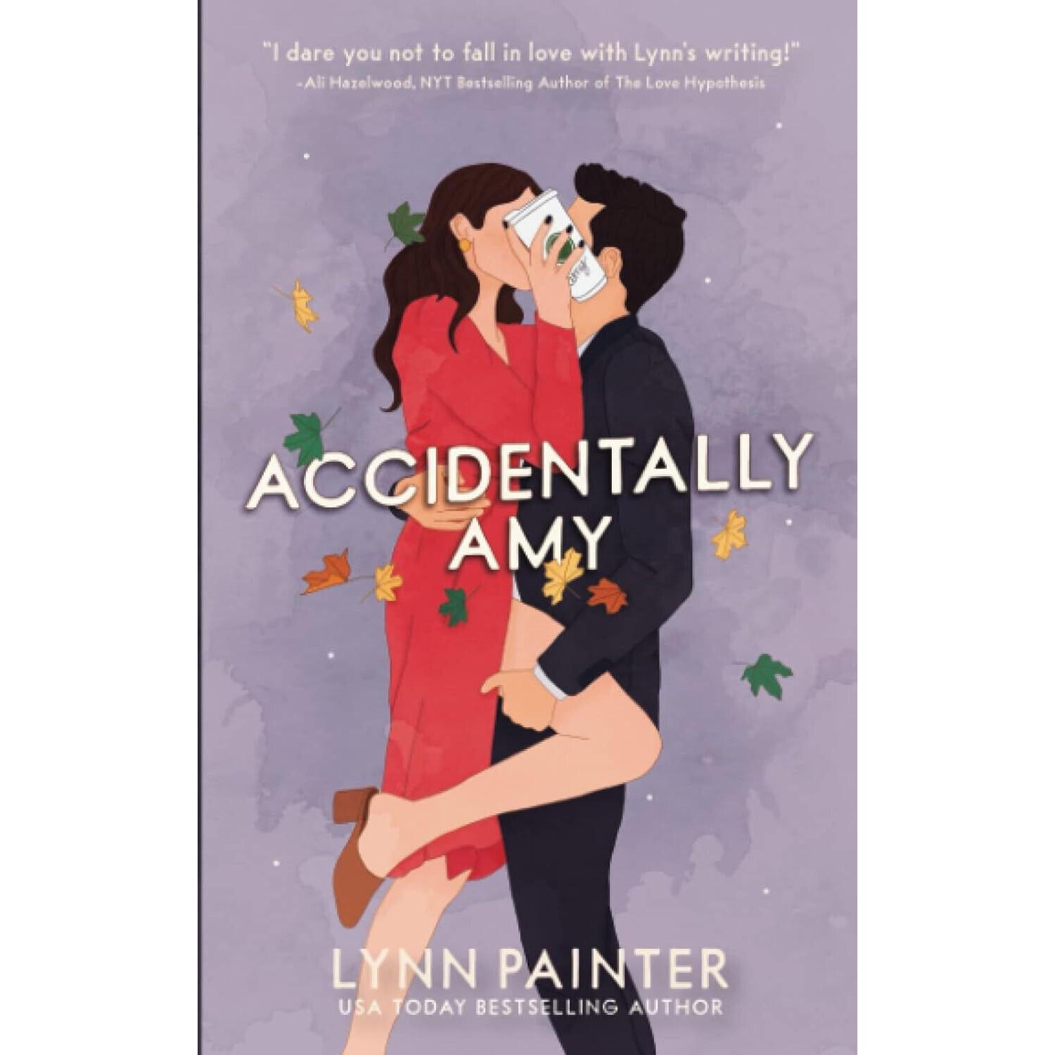 

Случайно Эми, я бросаю тебе вызов, чтобы ты не влюбилась Мягкая обложка