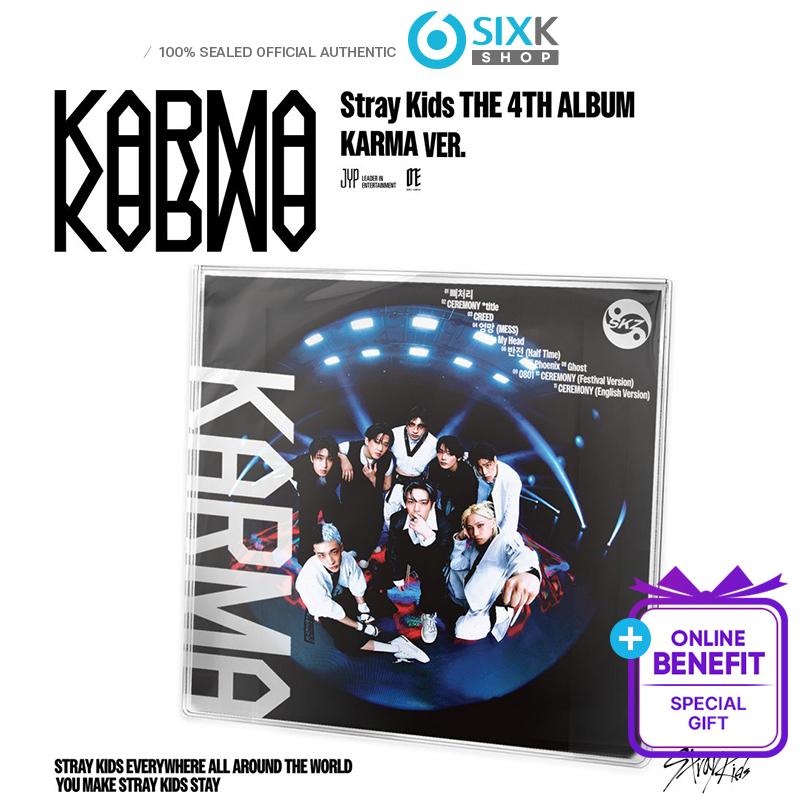 [Forhåndsbestilling] Stray Kids - det 4. albumet [KARMA] KARMA VER. (Begrenset opplag) (+Nettfordeler)
