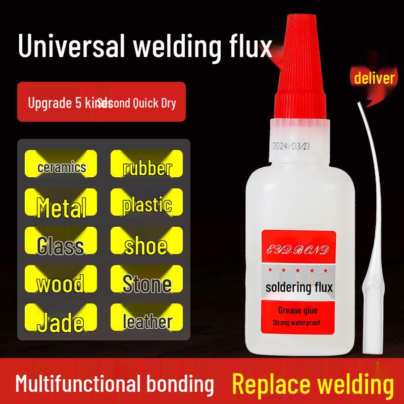 Svetslim: Universellt Vattentätt Metall- & Skoreparationslim