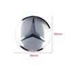 For Benz 4pcs Car Styling Wheel Center Hub Caps Rim Cover Badge Emblem Sticker AMG W213 W124 W108 W126 Exclusive W204 W222 W205