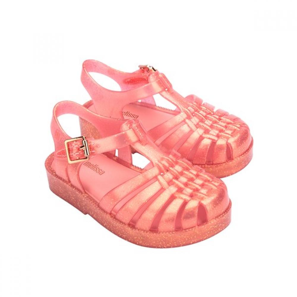 Mini Melissa Toebox Kids Jelly Shoes Shiny Baby Mskcg2tsph11