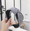New Fashion Knitted Headband Women Pearls Hairband Soft Autumn Headwear Lace Warm Hair Accessories W
