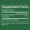 Organic freeze-dried aloe vera 180 mg, 120 capsules
