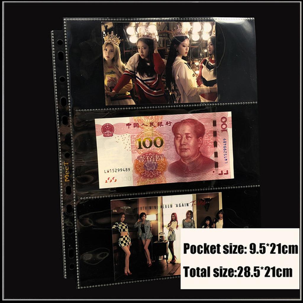 20Pages 1 2 3 4 6 8 9 Pockets Cards Page Po Album Cards Page For Magical Currency Collection Board Game Cards Star Post Card