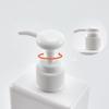 Dispenser Sapone Portatile da 280 ml Flacone Pompa per Bagnoschiuma Shampoo Liquido Sapone per le Mani
