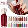 10ml Colorful Water-Based Peel Off Nail Polish No Need Lamp Red Pink Glitter Nails Art All For Manicure Nail Aupplies Varnish