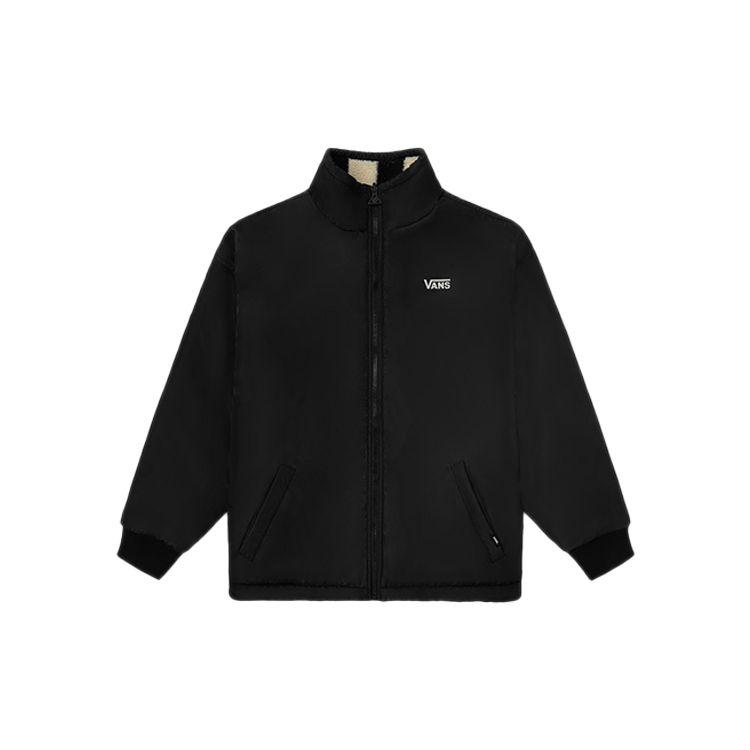 Vans Reversible Fleece Stand Collar Jacket Black Unisex VN0A4UT3BLK S