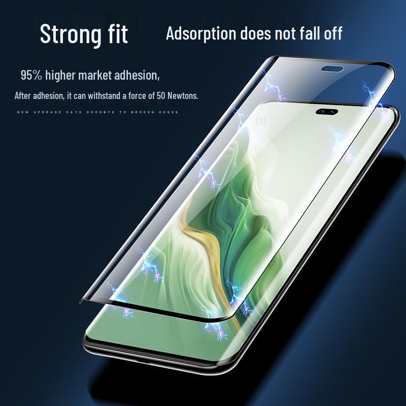Huawei Honor Magic 6/7 Pro Curved Tempered Glass: Anti-Spy, HD Blue Light Protection.