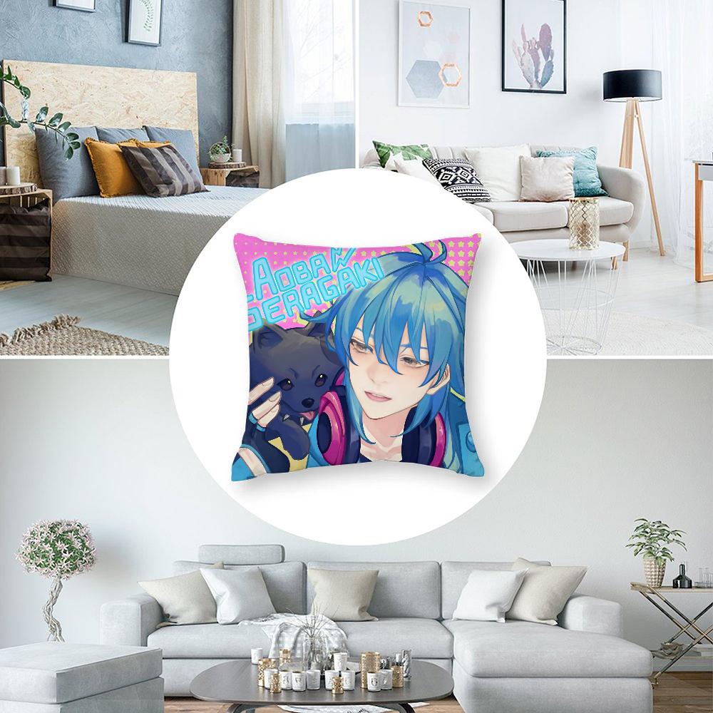 D-Dramatical Murder Pillow Case 3D Print Polyester Fiber 45*45 Cm Home Sofa Throw Pillow Cover Decoration Festival Gift