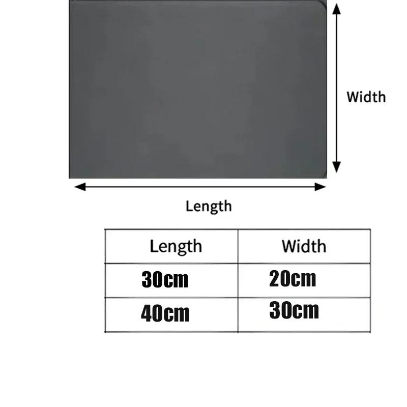 Bathroom Rugs Soft Diatomaceous Earth Floor Mat Super Absorbent Toilet Carpet Door Foot Mats Bath Non-slip Rubber Shower Rug Pad