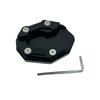 Aluminiumlegierung Motorrad Seitenständer Abdeckung Motorradständer Pad Universal Fahrrad Fußverlängerung Ständer Zubehör