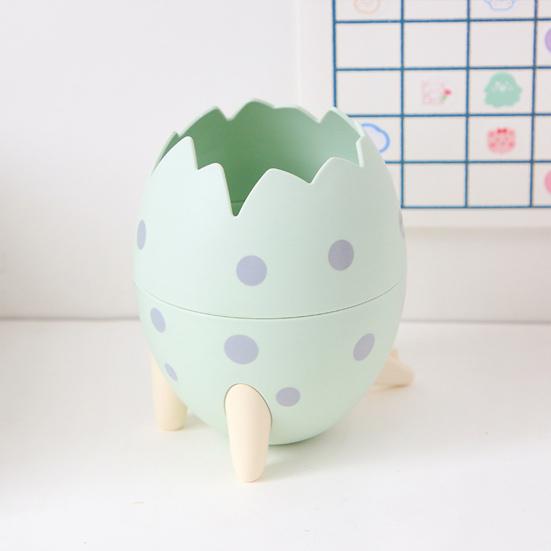 Kedves dinoszaurusz tojás alakú tolltartó Imádnivaló, nagy kapacitású műanyag tolltartó otthoni használatra