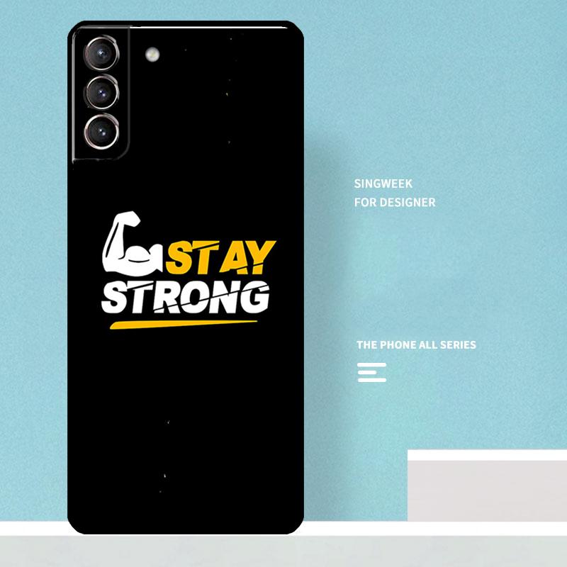 Gym Fitness Bodybuilding Case For Samsung Galaxy S25 Ultra S25 FE S20 S21 S22 S23 Plus S9 S10 S24 Ultra Phone Cover