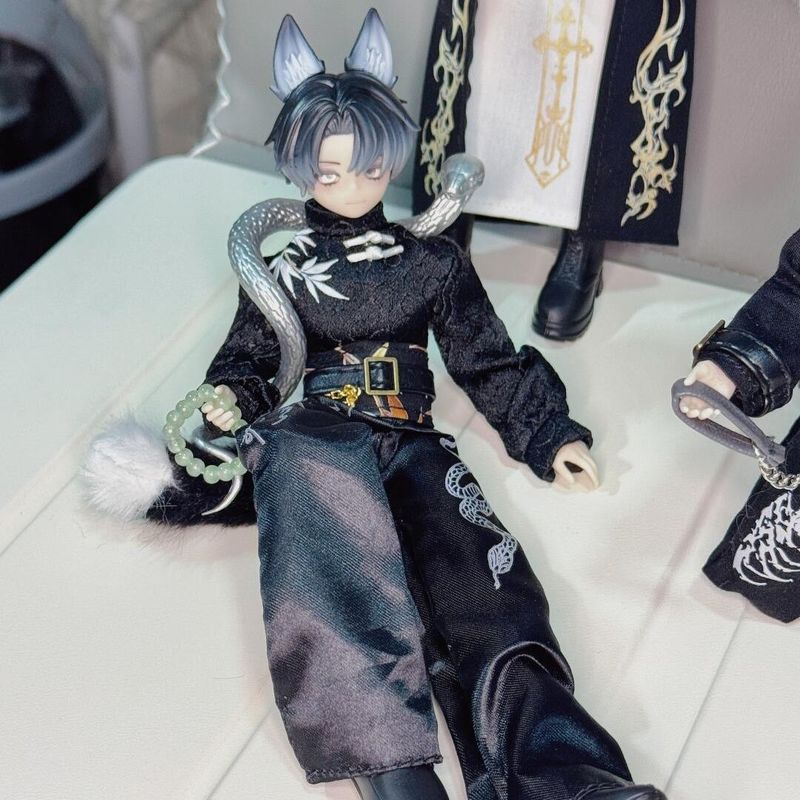 New Original Jidongshunxi 17cm Sicily Past The Story Series Mjd Blind Box With Movable Joints Anime Figure Modle Desktop Style