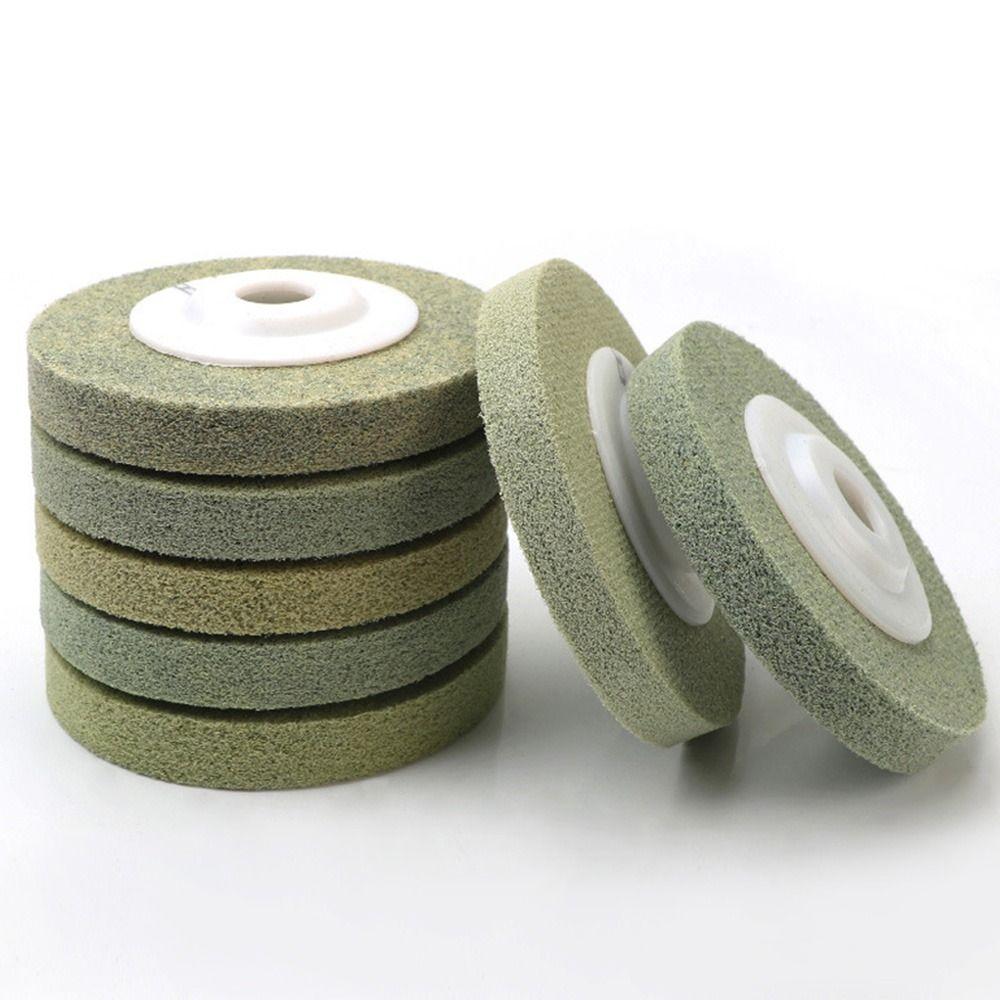 Unealtă Rotativă Abraziv Roată de Lustruire din Fibră de Nailon Abraziv Pad de Curățare Măcinare Disc de Șlefuire Lustruire Piatră