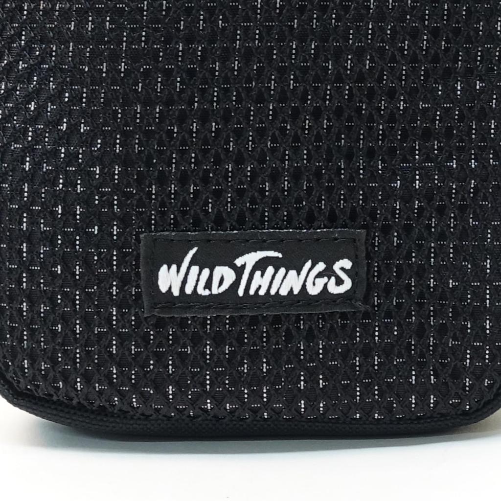 Wild Things Black 2 Shoulder Compact and for Smartphones X-PAC (Spectra) Pouch, WT-380-3606, Lightweight,