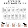 French Leopard Print Press On Nail Square Coffin Nail Medium Designs Full Cover Artificial Nail Stick On Nail 24Pcs