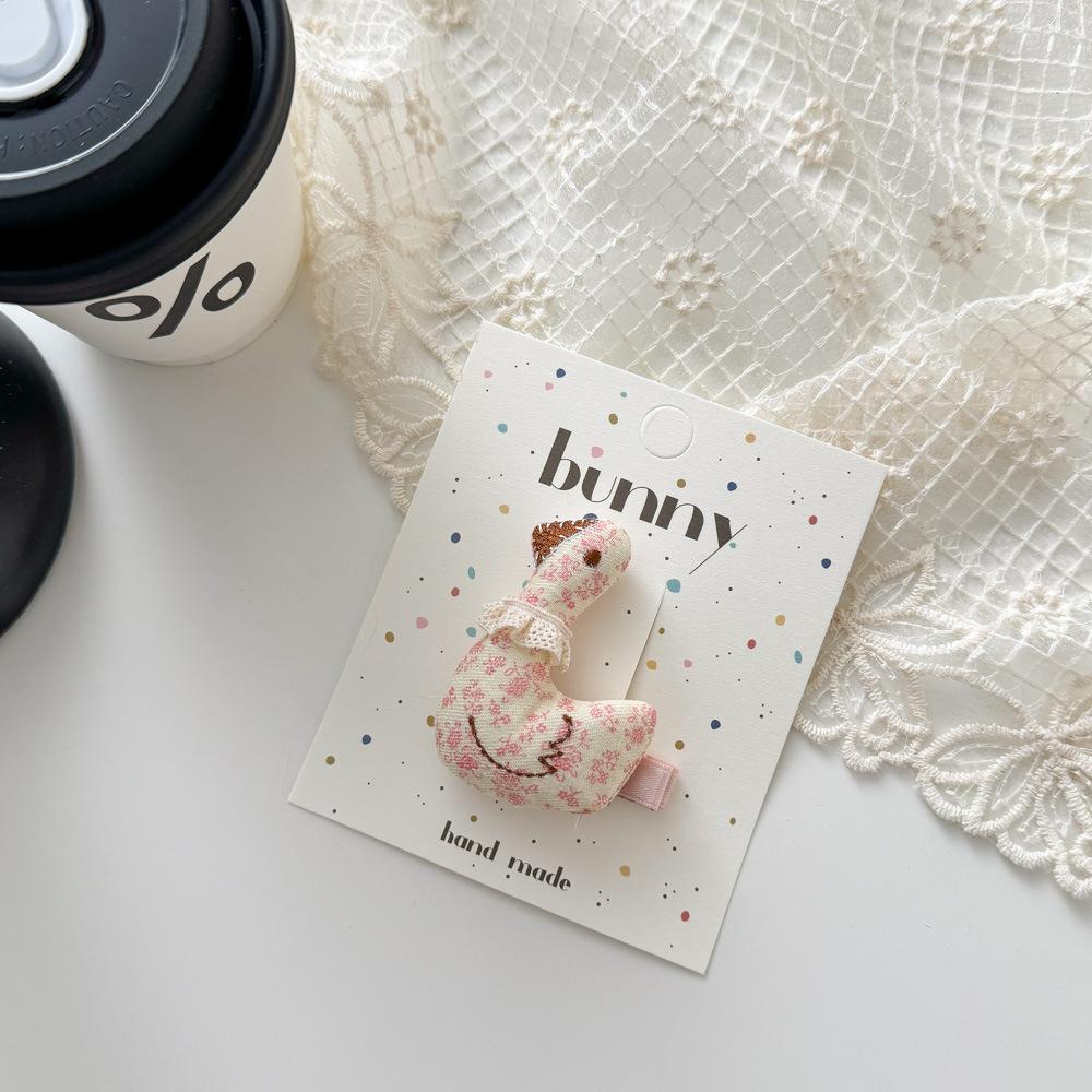 Floral Lace Bow Hairpin Pearl Love BB Clip Sweet Cute Children's Bangs Side Clip Headwear Girls Kids Hair Accessories