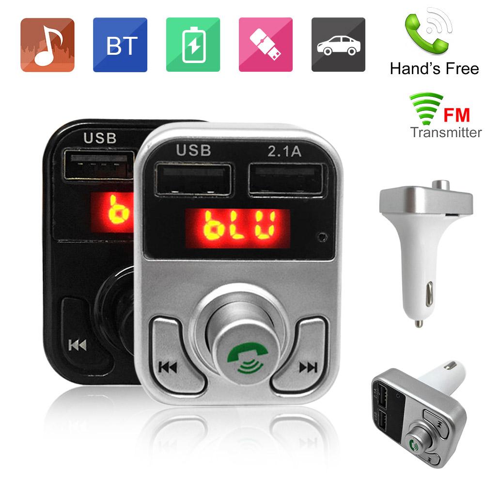 Buy FM Transmitter Handsfree Car Kit MP3 Music