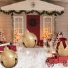 45/60CM PVC Inflatable Christmas Bell Balloon Large Holiday Decoration for Outdoor Garden Christmas Party Decor