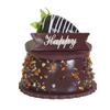 Modelo de Pastel de Simulación Pastel de Chocolate Realista Pastel de Mousse Artificial Postre Comida Falsa Decoración Fotografía Profesional Decoración de Mesa Pro