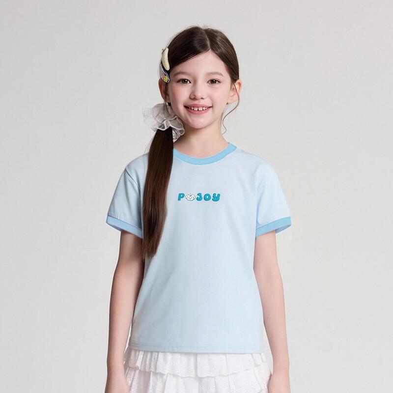 Disha Girls Summer Cartoon Print T-Shirt 160
