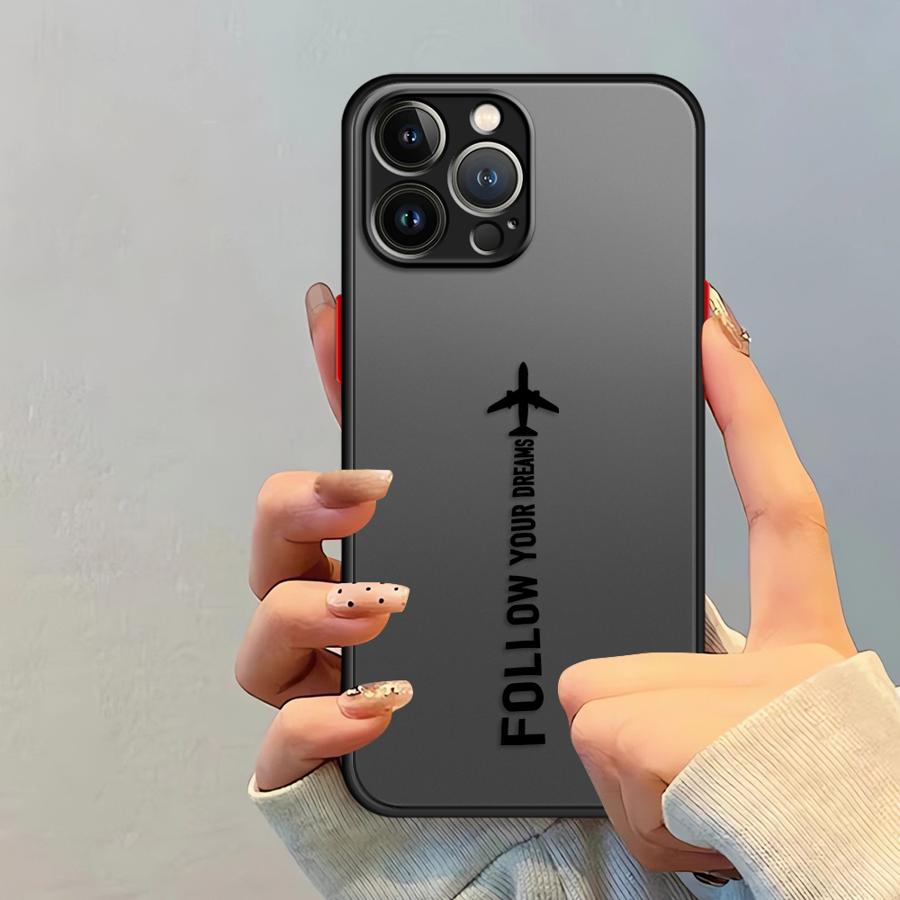 Case for iPhone 17 Pro Max 13 Mini Air 7 8 SE XS XR 15 14 11 16 Plus 12 Funda Back Phone Cover Travel Airplane Route