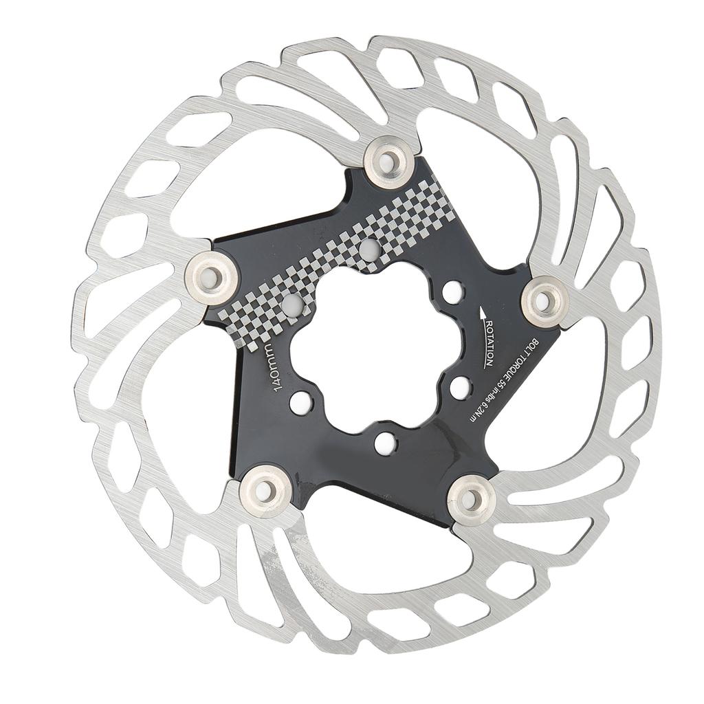 Bike Floating Brake Discs with with 6 Bolts Heat Dissipation Mountain Bike Brake Rotor140MM