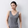 Wool Camisole Vest: Fine-Spun, Crew Neck or V-Neck, Slim-Fit Base Layer