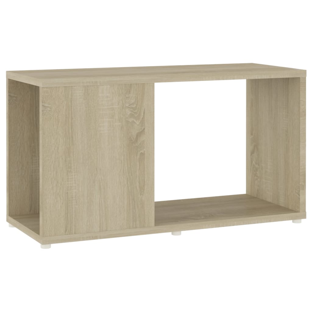 Kreativer TV-Schrank, Wohnzimmer-Beistellschrank, freistehender offener TV-Schrank, 60x24x32 cm