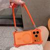 Crossbody Necklace Strap Lanyard Clear Magnetic Case For iPhone 17 16 14 15 12 13 Pro Max 16Plus 11 For Magsafe Shockproof Cover