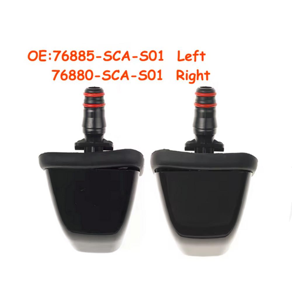 2 Pcs Headlight Washer Nozzle Jet (Left+Right) For Honda CRV CR-V II 2001-2004