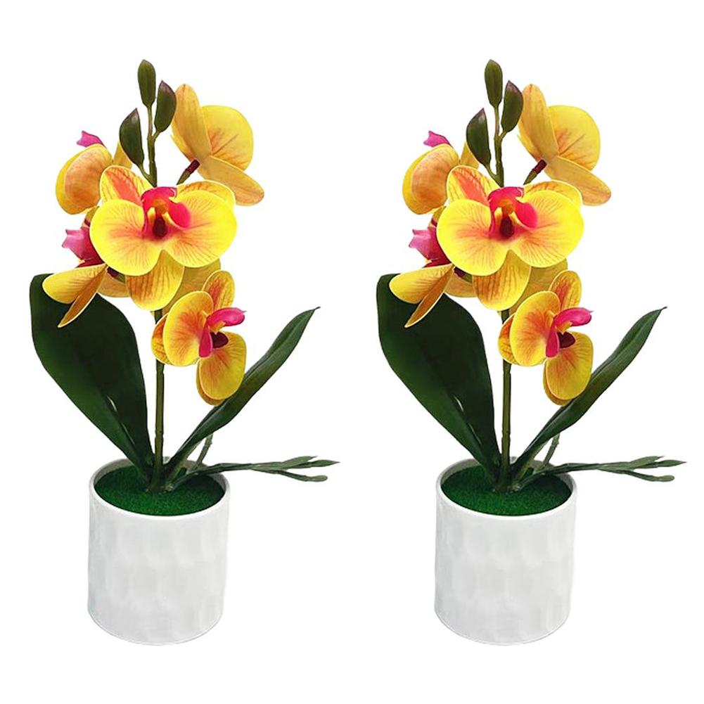Artificial Orchids Event Decoration Potted Flowers