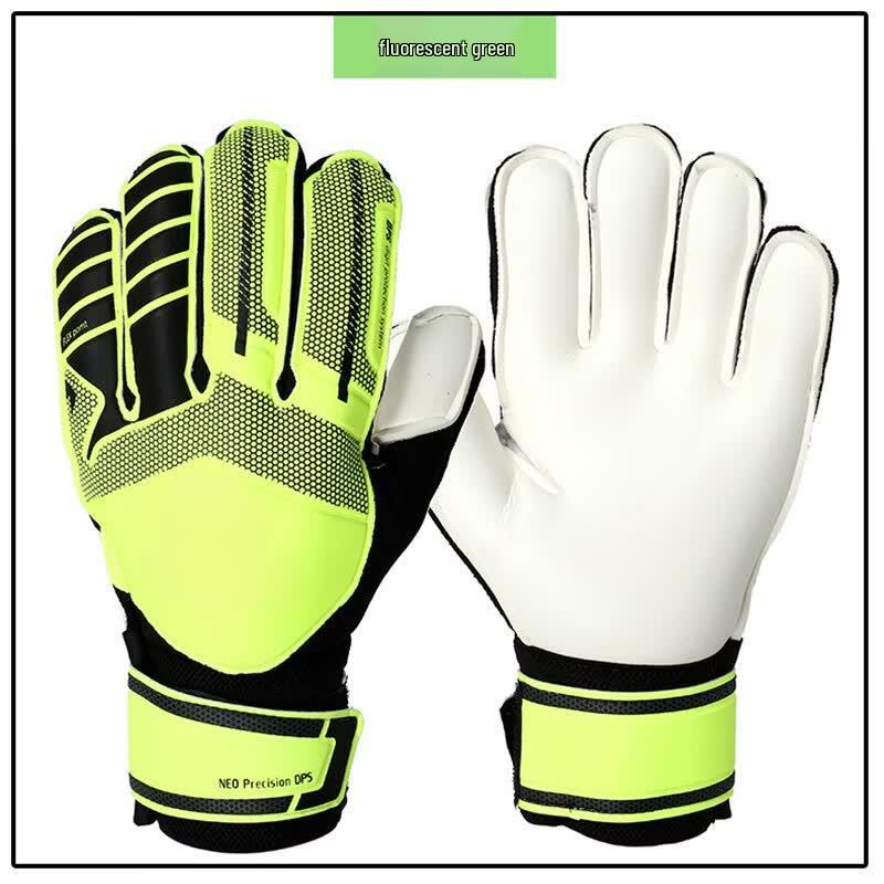 LISM Goalkeeper Latex Finger Protection Gloves 4-10