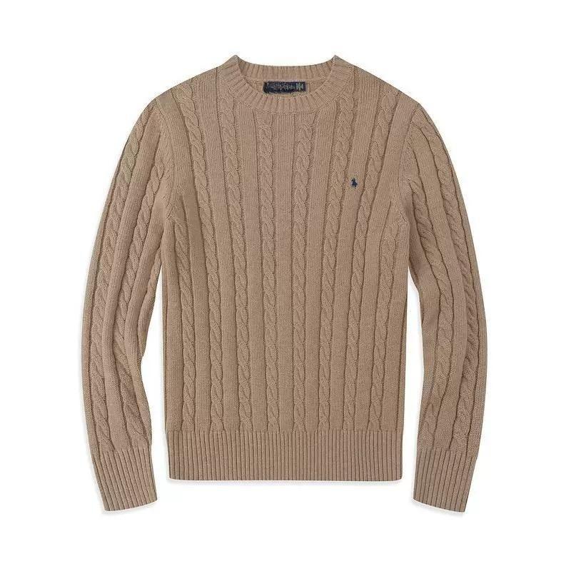 

RogueWave Round Neck Pullover Fashionable Top Pony logo Knitted Sweater Casual Sweater Men Clothing Autumn/winter S