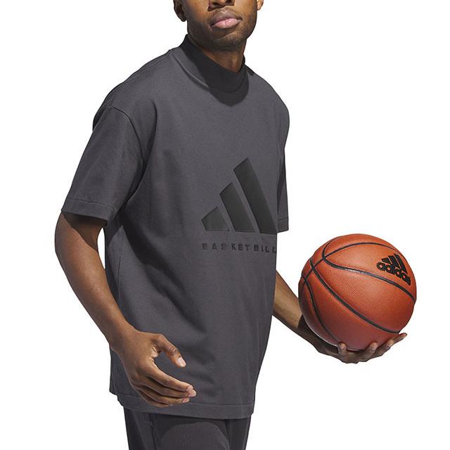 Adidas x THE 2024 COLLECTION CHAPTER 01 BASKETBALL T Shirt Unisex Charcoal Black IN7566