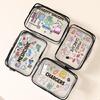 Spacious Interior Transparent Toiletry Bag Waterproof PVC Cosmetic Storage Organizer For Travel Essential