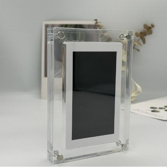 5" Acrylic Digital Photo Frame with IPS Screen and Media Player
