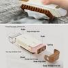 Multifunctional Soap Box Non-slip Rubbing Foam Box Creative Laundry HandsFree with Brush Roller 3-in-1 Portable Soap Storage Box